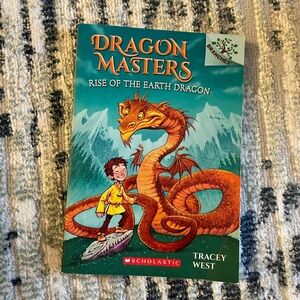 Scholastic Dragon Masters Adventure Book - Green and Yellow